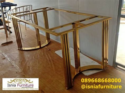 Kami menjual meja stainless steel dengan harga murah dan kompetitif. Kaki Meja Makan Stainless Steel Anti Karat Harga Murah