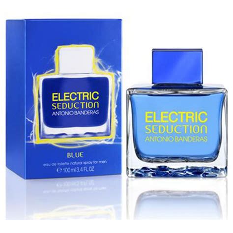 Antonio banderas blue seduction 2 pc set ( w ) edt sp 2.7, b/l 2.5. عطر Antonio Banderas Electric Blue Seduction for Men | پاپریا