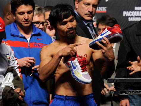 Crew assembled to run the pop up shop on the grounds at the us open. Nike Fires Manny Pacquiao as Brand Ambassador Following ...