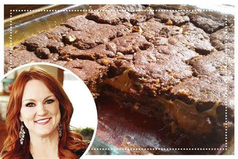 If you can avoid these, you'll off to a strong start. Ree Drummond in a desert: Pioneer Woman Caramel Brownies ...