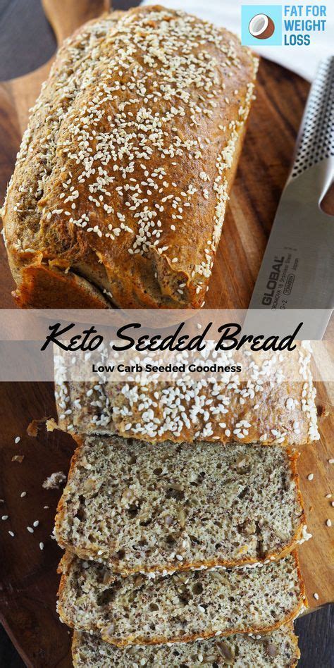 This is the only keto bread recipe you'll ever need. Keto Seeded Bread | Recipe | Lowest carb bread recipe