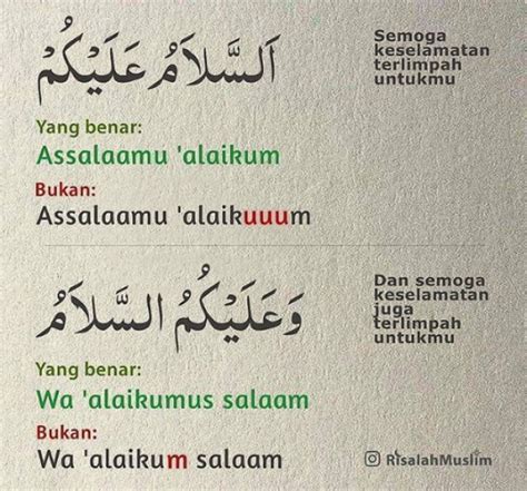 Islam bila ditilik dari segi bahasa salah satu asalnya adalah dari kata salam yang artinya damai atau keselamatan. Kata Waalaikumsalam Dalam Bahasa Arab - status wa galau