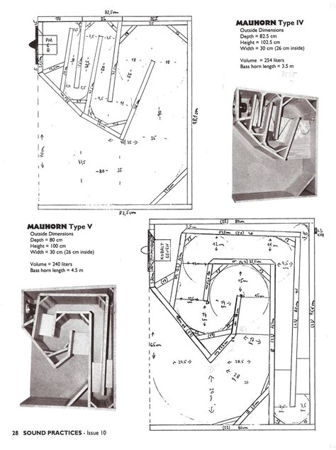 The plans are available as a pdf. Pin on Back loaded horn speakers