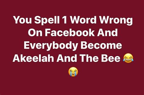 118,538 likes · 61 talking about this. Pin by EON on Hilarious | Akeelah and the bee, Words, Clap back