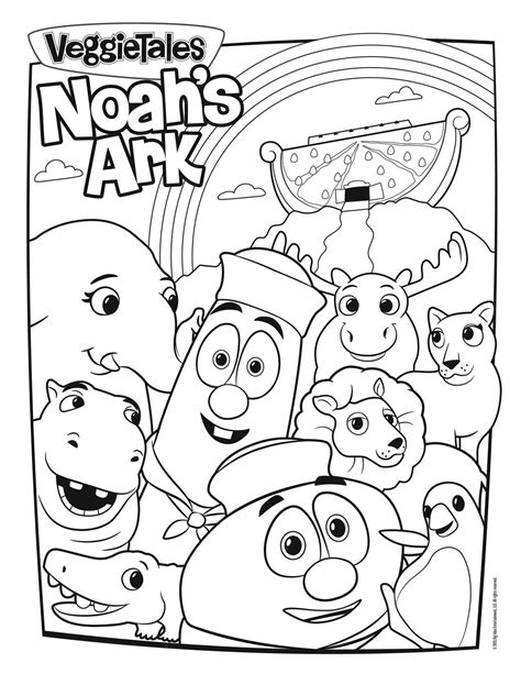 Adventures of the good guys! Free Veggie Tales Easter Coloring Pages, Download Free ...