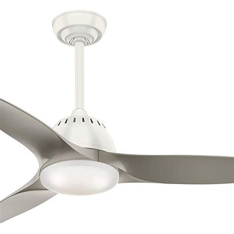 Modern 42 inch ceiling fan with lights remote control led crystal lamp ceiling fan invisible fan blade silent fan pendant light. Casablanca Fan 44 inch Contemporary Fresh White Ceiling ...