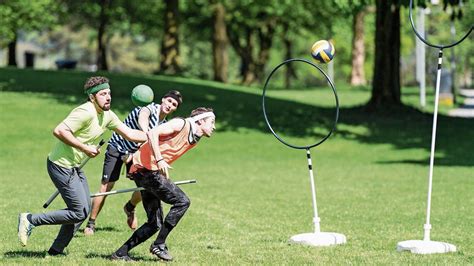 Nahe beim stadtzentrum und doch im grünen. ZAUBER-SPORT: Die Besen «fliegen» nun auch in Luzern ...