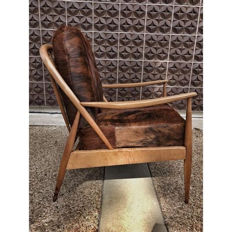 All modern occasional chairs arm chair black black velvet blush brass chair chrome como indigo cone legs cowhide cube curved chair gold cowhide hollywood regency kube leather linen m. Danish Mid Century Modern Cowhide Chair | Chairish