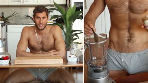 Boy with glasses and monstrous weenie. 'Naked Chef' Makes Chia Pudding And Shows Bulge In Video