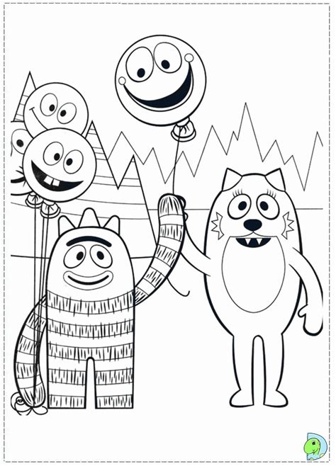 Printable coloring pages for kids. Yo Gabba Gabba!: Coloring Pages & Books - 100% FREE and ...