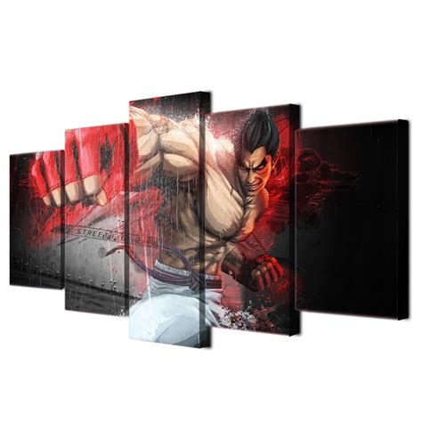 In the 1990s, world war iii has at last ended. Game Characters Violent - Gaming 5 Panel Canvas Art Wall ...