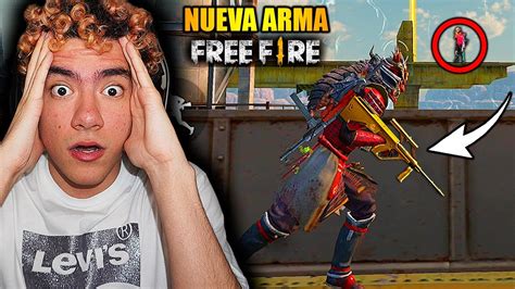 Tras el anuncio de la apertura del free fire servidor avanzado , muchos jugadores se dieron cuenta de que la imagen contiene una nueva arma llamada vector , que debería estar presente en la próxima edición de advanced a partir del 26 de noviembre de 2020. USO LA NUEVA ARMA DE FREE FIRE *AUG* Y DESTROZO A TODOS ...