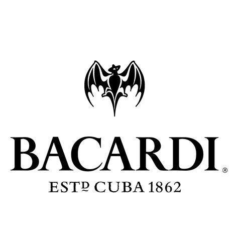 Originally known for its eponymous bacardi white rum. Collection of Bacardi Logo PNG. | PlusPNG