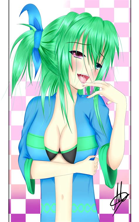 We want you to vote on the list below and let us know who your favorite green hair characters are from any anime series. Green hair is nice? by ItsNekoMitch on DeviantArt