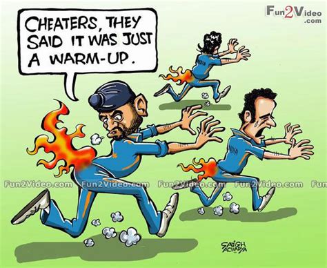 Cricket uncut access.india's first cricket cartoon blog. Funny Pictures and Cartoons: Funny Cricket Cartoon