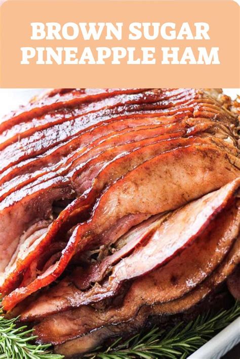 My all time most favorite time of the year! Brown sugar crock pot maple glazed bone in ham cooked with ...