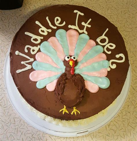Thanksgiving gender reveal | Baby gender reveal, Gender ...