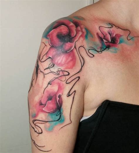 See more ideas about watercolor tattoo, tattoos, watercolor. 36 Stunning Watercolor Flower Tattoos - TattooBlend