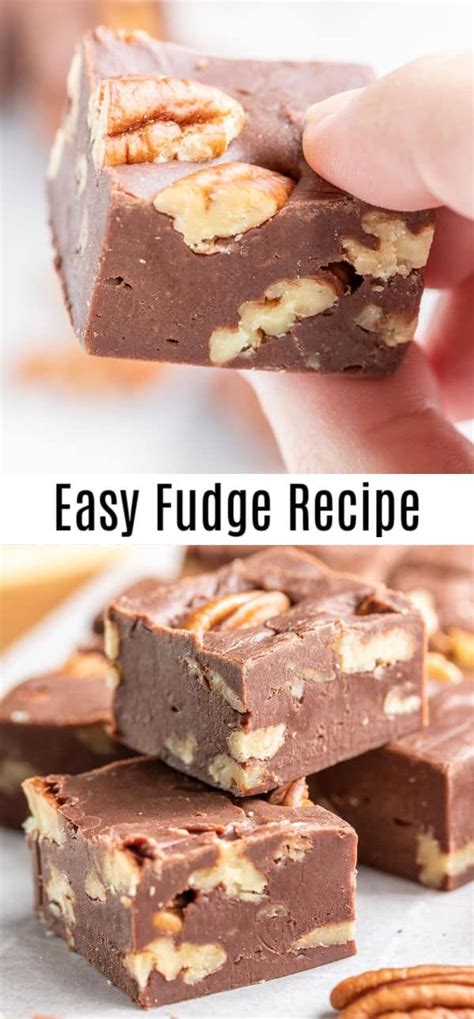 Treat yourself, or make a gift of indulgent homemade fudge with our recipes. This easy Microwave Fudge recipe is made with 3 ...