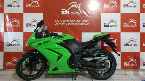 The kawasaki ninja 1000 abs is a sport touring bike that i was wanting to review for a while. Kawasaki Ninja 250 Verde 2010 | KM Motos | Sua Loja de ...