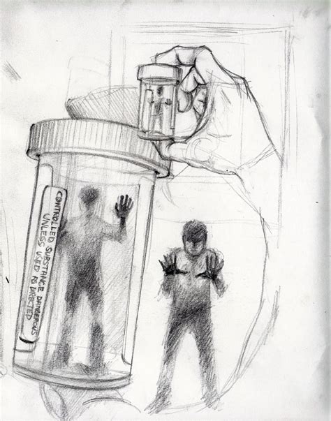 Pencil drawing is an ability which comes naturally to a person and it takes a lot of time and talent to complete a pencil drawing. Kevin McVeigh Illustration: Rx Drug Abuse