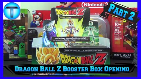 It's not an easy task to keep the earth safe from a galaxy or seven of baddies that want to take it over or destroy it or seek pointless vengeance because they have a score to settle or. Dragon Ball Z Heroes & Villians Booster Box Opening Part 2 ...