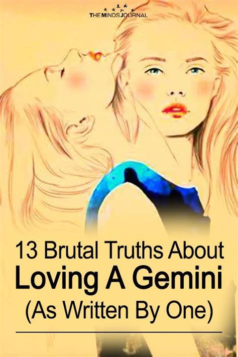 Are they compatible in love and sex? The Good and Bad of Loving A Gemini (13 Brutal Truths) in ...