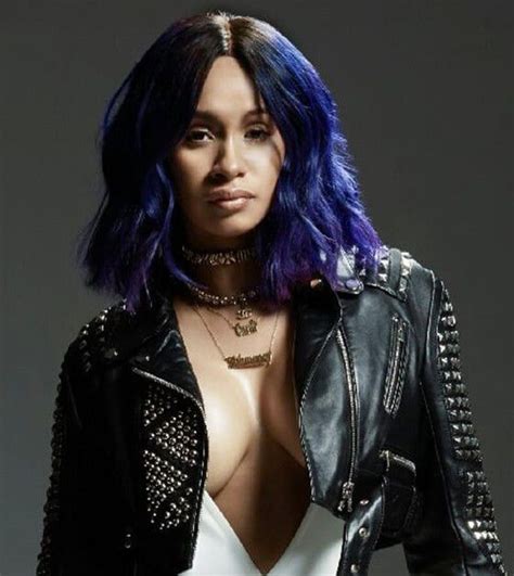 #cardib #hairstyleshere is fashion & life present a various hairstyle of cardi b.cardi b, is an american rapper, singer, and songwriter. Cardi B Style Inspiration Wavy Blue Ombre Bob Wig Weave ...