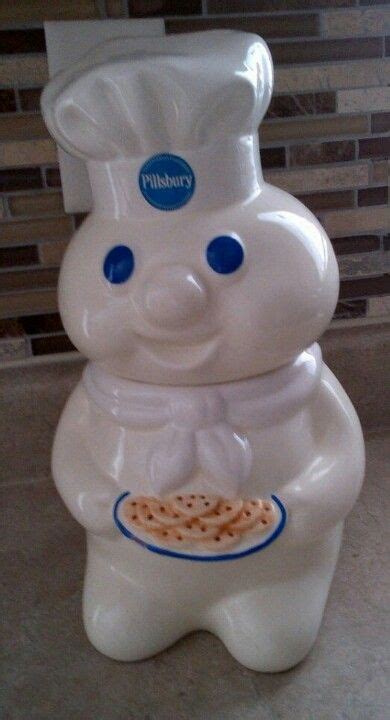 Perfectly sweet sugar cookie dough that's ready to bake in minutes. PILLSBURY DOUGH BOY COOKIE JAR | COOKIE JARS & BISCUIT ...