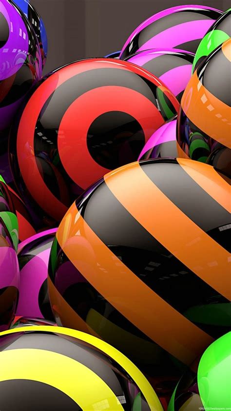 3d balls wallpapers for mobile phone. Download Samsung Mobile 3D Wallpaper Gallery