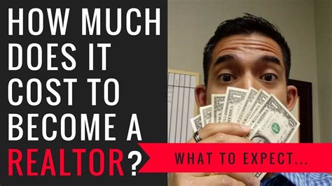 How much does a realtor usually earn. How much does it cost to become a REALTOR? FEES? - YouTube