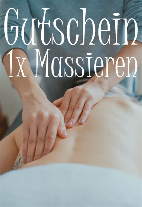 Gutschein für eine entspannende rückenmassage dauer 60 minuten. Massieren: Wohltuende Massage schenken | Gutscheinspruch.de