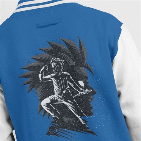 Maybe you would like to learn more about one of these? (Medium, Royal/White) Gogeta Inking Fusion Attack Dragon Ball Z Men's Varsity Jacket on OnBuy