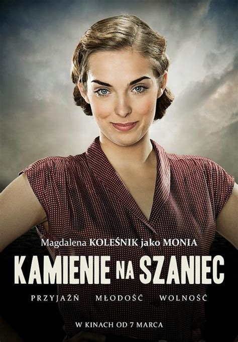 No chodź tutaj z tymi cycuszkami z rozstępami. Magdalena Koleśnik jako Monia na Kamienie na Szaniec ...