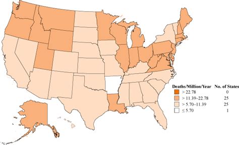 Maybe you would like to learn more about one of these? Mesothelioma Death Rates Per State — Legal Sleuth®