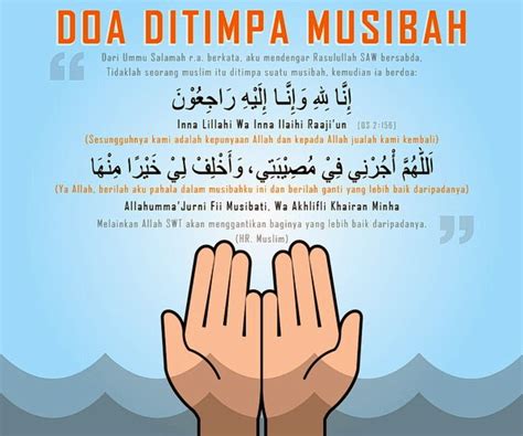 Compensate me in my affliction, recompense my loss and give me something better in exchange for it) then allah surely compensates him with reward and better substitute.. Info Untuk Di Share - Doa Ditimpa Musibah - Resep Maskan