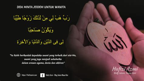 Pada hari itu (jumat) akan terjadi hari kiamat. Doa Minta Jodoh Dan Amalan Mempercepat Mendapatkan Jodoh