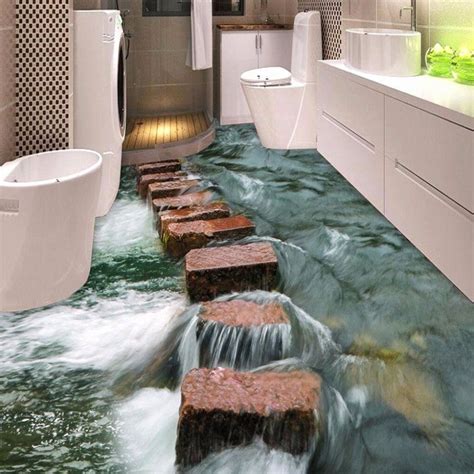 So we are gutting everything to the stud. Bathroom Interior Insulation in 2020 | Floor wallpaper, Bathroom wallpaper modern, Floor murals