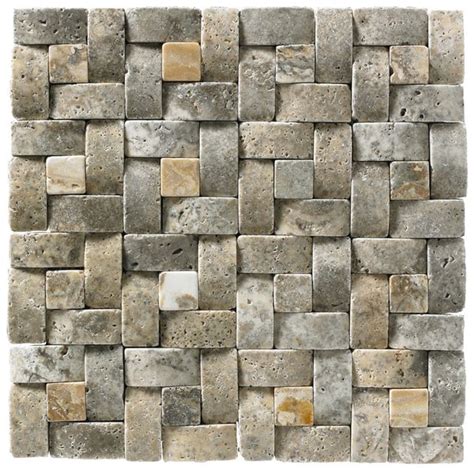 Stone mosaics is the premier imported stone source for beautiful interiors and exteriors. Florida Tile mosaic pinwheel with antique silver ...