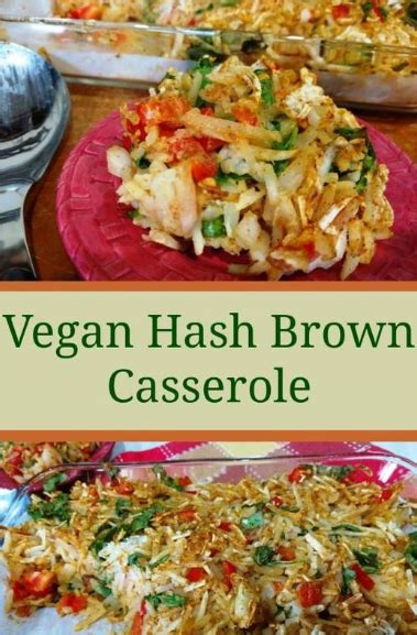 Turkey and hash brown casserole. Hash Brown Vegan Breakfast Casserole - Healthy Resepes James