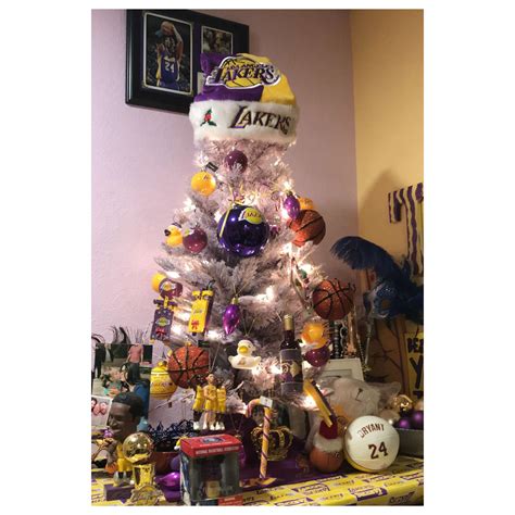 It is a good idea to take out your christmas card list at this stage and update any details that may have changed so you are ready. It's that time of the year. Lakers Tree is up.#Lakerstree Go Lakers 💜💛 (With images) | Holiday ...