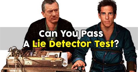 Although lie detector tests (polygraph examinations) are not admissible in court, you may be asked to take one as part of a routine investigation or as a many people wonder if it is possible to beat a lie detector test, and the answer is yes. Can You Pass A Lie Detector Test? | QuizDoo