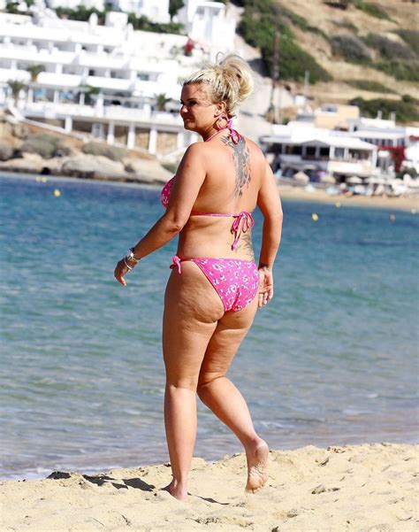 Kerry katona has said she 'wouldn't wish covid on anyone' after testing positive for the killer virus last week. KERRY KATONA in Bikini at a Beaches on Mykonos Island 06 ...