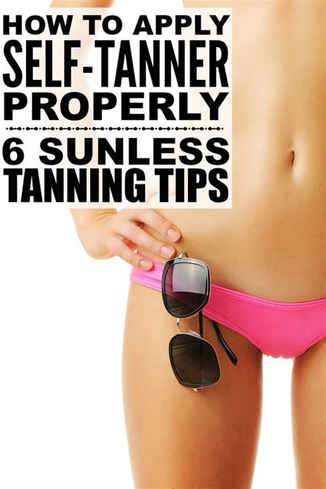 The color continues to develop over days. How to Apply Self-Tanner Properly: 6 Sunless Tanning Tips ...