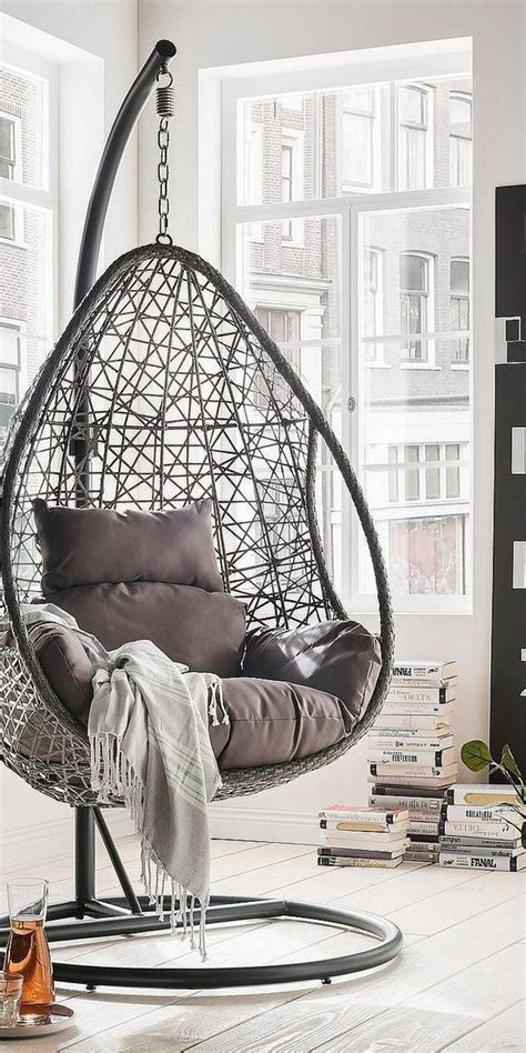 There's something extra cozy (not to mention totally cool and chic) about indoor hammocks and hanging chairs—it's like you can just curl up and float on cloud nine right there in your living room. There's nothing quite like a cool hanging chair to bring a ...