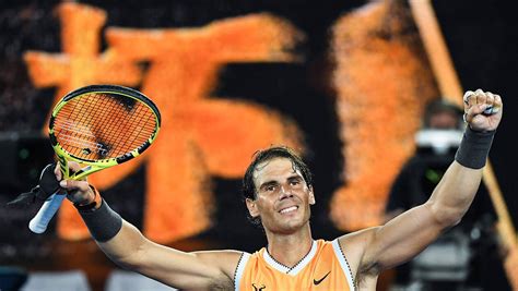 Alcott wins seventh australian open; Open d'Australie. Rafael Nadal rejoint Tsitsipas en demi ...