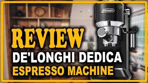 We did not find results for: DeLonghi Dedica 5 Bar Pump Espresso Machine Review - YouTube