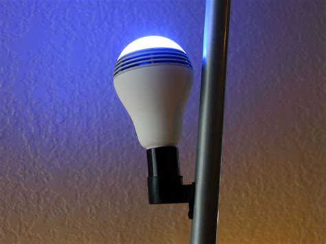 This smart LED bulb packs a 3W speaker for easy listening ...