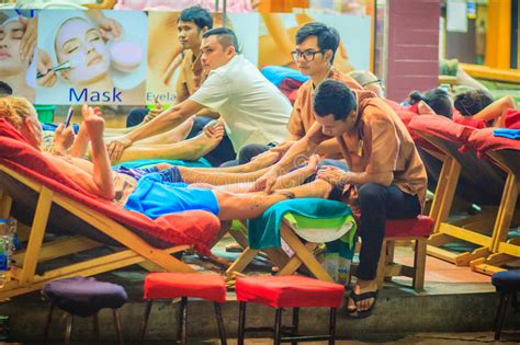 Maybe you would like to learn more about one of these? Bangkok, Thailand - March 2, 2017: Foot Massage Service In ...