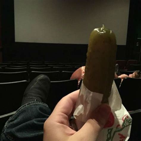 Just want to know i live in texas and they sell pickes at our movie theaters. Texans Eat Pickles At The Movie Theater, And They Think ...